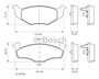Imagen de PASTILLAS DE FRENO DELANTERA VOLKSWAGEN POLO 1998->